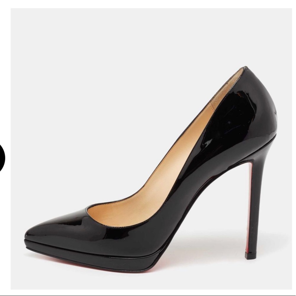 Christian Louboutin Pigalle Plato size 39 Patent 120